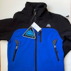NWT • Snozu • Fleece-Lined Softshell Jacket